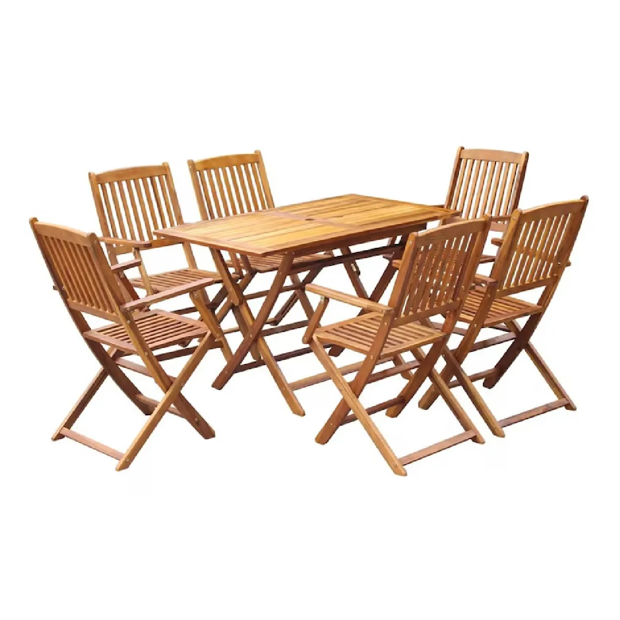 Wooden Outdoor Dining Set