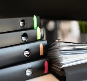 Black color office files