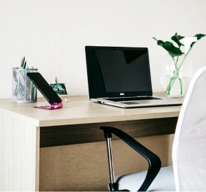 Office table with chair