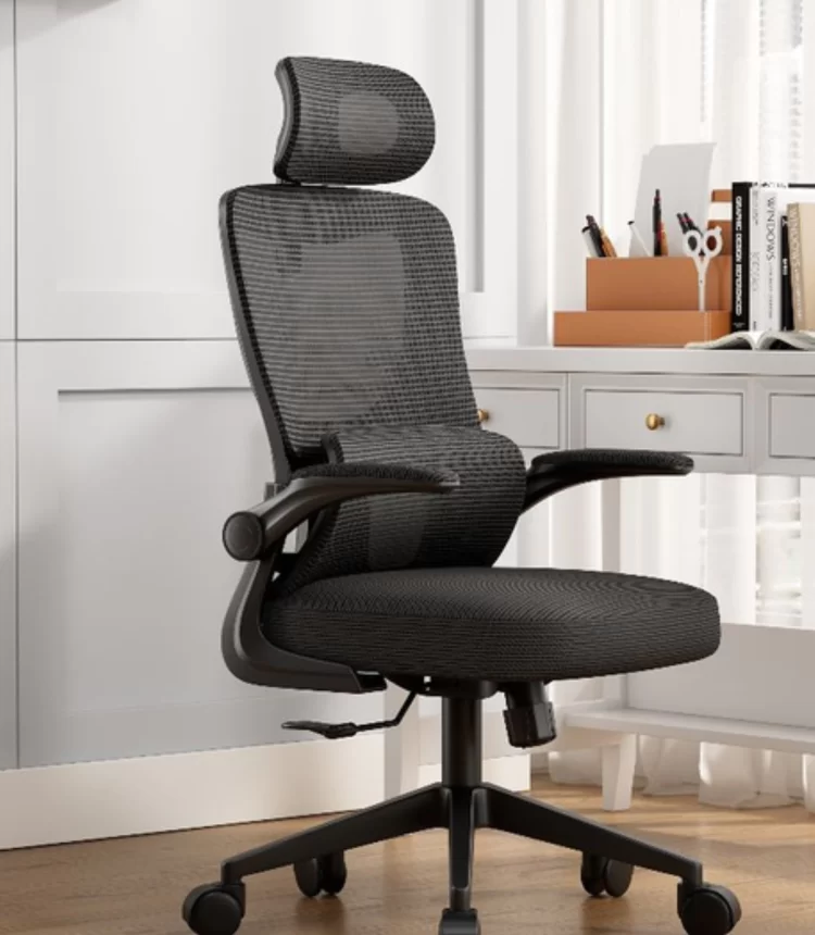 Modern black manager office chair