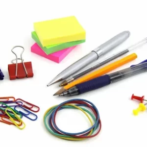 Essential Office stationery items for office.